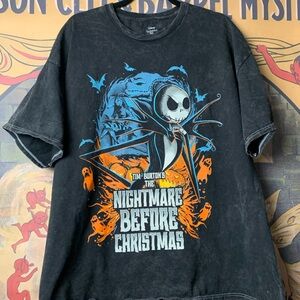 NWOT Disney Jack Skellington Tim Burton The Nightmare Before Christmas T-Shirt